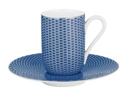 Raynaud, Trésor bleu, Espresso cup and saucer