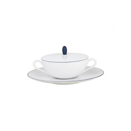 Raynaud, Monceau Abysses Blue, Cream soup cup