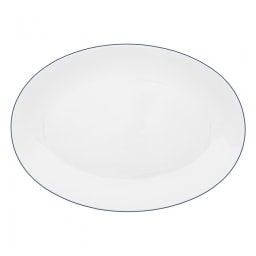 Raynaud, Monceau Abysses Blue, Oval platter, large