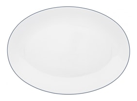 Raynaud, Monceau Abysses Blue, Oval platter, large