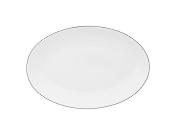 Raynaud, Monceau Abysses Blue, Oval platter, small
