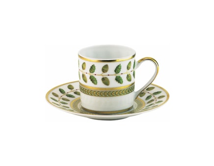 Bernardaud, Constance, Espresso cup and saucer