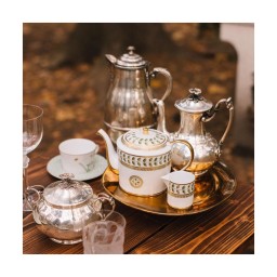 Bernardaud, Constance, Espresso cup and saucer