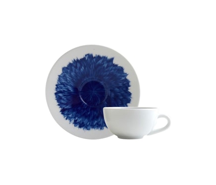 Bernardaud, In bloom, Espresso cup and saucer