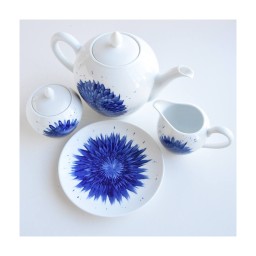 Bernardaud, In bloom, Espresso cup and saucer