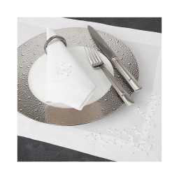 Bernardaud, Ecume Platinum, Espresso cup and saucer