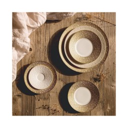 Bernardaud, Ecume Mordoré, Espresso cup and saucer
