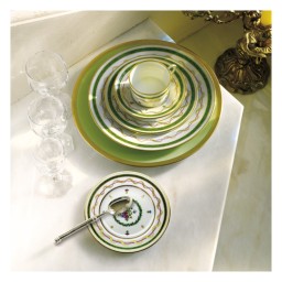 Haviland, Vieux Paris vert, Salad bowl