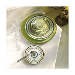 Haviland, Vieux Paris vert, Soup cup and saucer