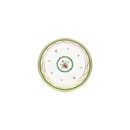 Haviland, Vieux Paris vert, Soup plate without rim