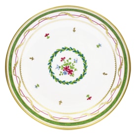 Haviland, Vieux Paris vert, Soup plate without rim