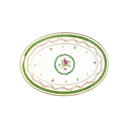 Haviland, Vieux Paris vert, Pickle dish