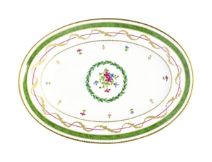 Haviland, Vieux Paris vert, Pickle dish