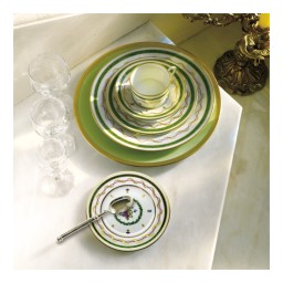 Haviland, Vieux Paris vert, Pickle dish