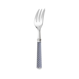 Ercuis, Arts decoratifs coupole navy blue, Pastry fork