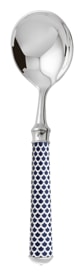 Ercuis, Arts decoratifs coupole navy blue, Bouillon spoon