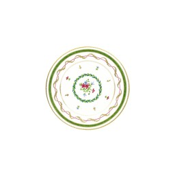 Haviland, Vieux Paris vert, Bread and butter plate