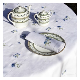 Valombreuse, Bleuet, Tablecloth, rectangular
