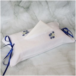 Valombreuse, Bleuet, Rectangular tissue box cover