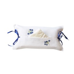Valombreuse, Bleuet, Rectangular tissue box cover