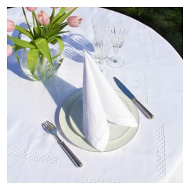 Valombreuse, Jours coco table linen, Tablecloth, square