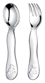 Christofle, Charlie bear, Baby flatware set