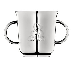 Christofle, Charlie bear, Baby cup with handles