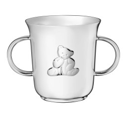Christofle, Charlie bear, Baby cup with handles