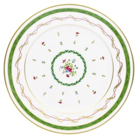 Haviland, Vieux Paris vert, Set of 2 dinner plates
