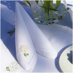 Valombreuse, Angélique table linen, Napkins