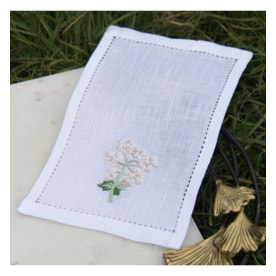 Valombreuse, Angélique table linen, Cocktail napkin