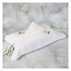 Valombreuse, Angélique table linen, Rectangular tissue box cover