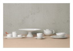 Fürstenberg, Fluen white, Coffee cup and saucer