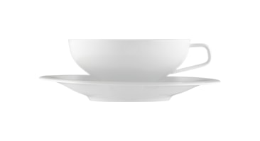 Fürstenberg, Fluen white, Tea cup and saucer