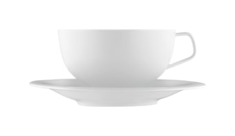 Fürstenberg, Fluen white, Cappuccino cup and saucer