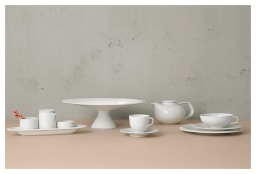 Fürstenberg, Fluen white, Teapot with tea strainer, small