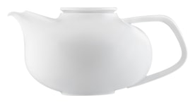 Fürstenberg, Fluen white, Teapot with tea strainer, large