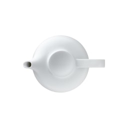 Fürstenberg, Fluen white, Teapot with tea strainer, large