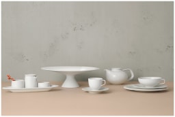 Fürstenberg, Fluen white, Teapot with tea strainer, large