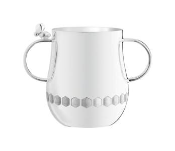 Christofle, Beebee, Baby cup with handles