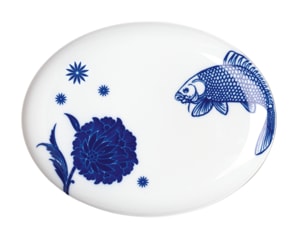 Sieger by Fürstenberg, Wunderkammer, Coupe oval plate, medium