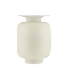 Fürstenberg, Fluen white, Vase, pastel yellow