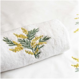 Valombreuse, Mimosa bath linen, Face Towel