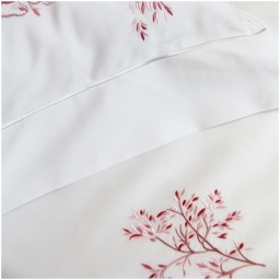 Valombreuse, Nagoya bed linen, Sheet, pink