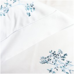 Valombreuse, Nagoya bed linen, Duvet cover, blue
