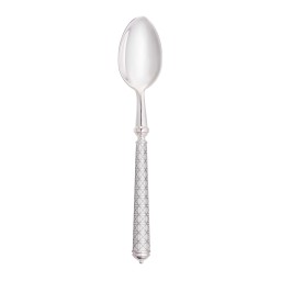 Alain Saint-Joanis, Croisette White, silver plated, Dessert spoon