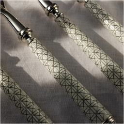 Alain Saint-Joanis, Croisette White, silver plated, Serving fork