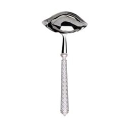 Alain Saint-Joanis, Croisette White, silver plated, Gravy ladle
