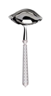 Alain Saint-Joanis, Croisette White, silver plated, Gravy ladle