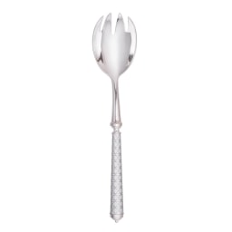 Alain Saint-Joanis, Croisette White, silver plated, Salad serving set